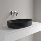 Villeroy & Boch Antao 650 Above Counter CeramicPlus Basin - Pure Black