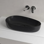 Villeroy & Boch Antao 650 Above Counter CeramicPlus Basin - Pure Black