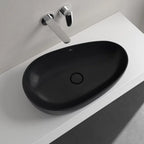 Villeroy & Boch Antao 650 Above Counter CeramicPlus Basin - Pure Black
