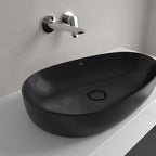 Villeroy & Boch Antao 650 Above Counter CeramicPlus Basin - Pure Black