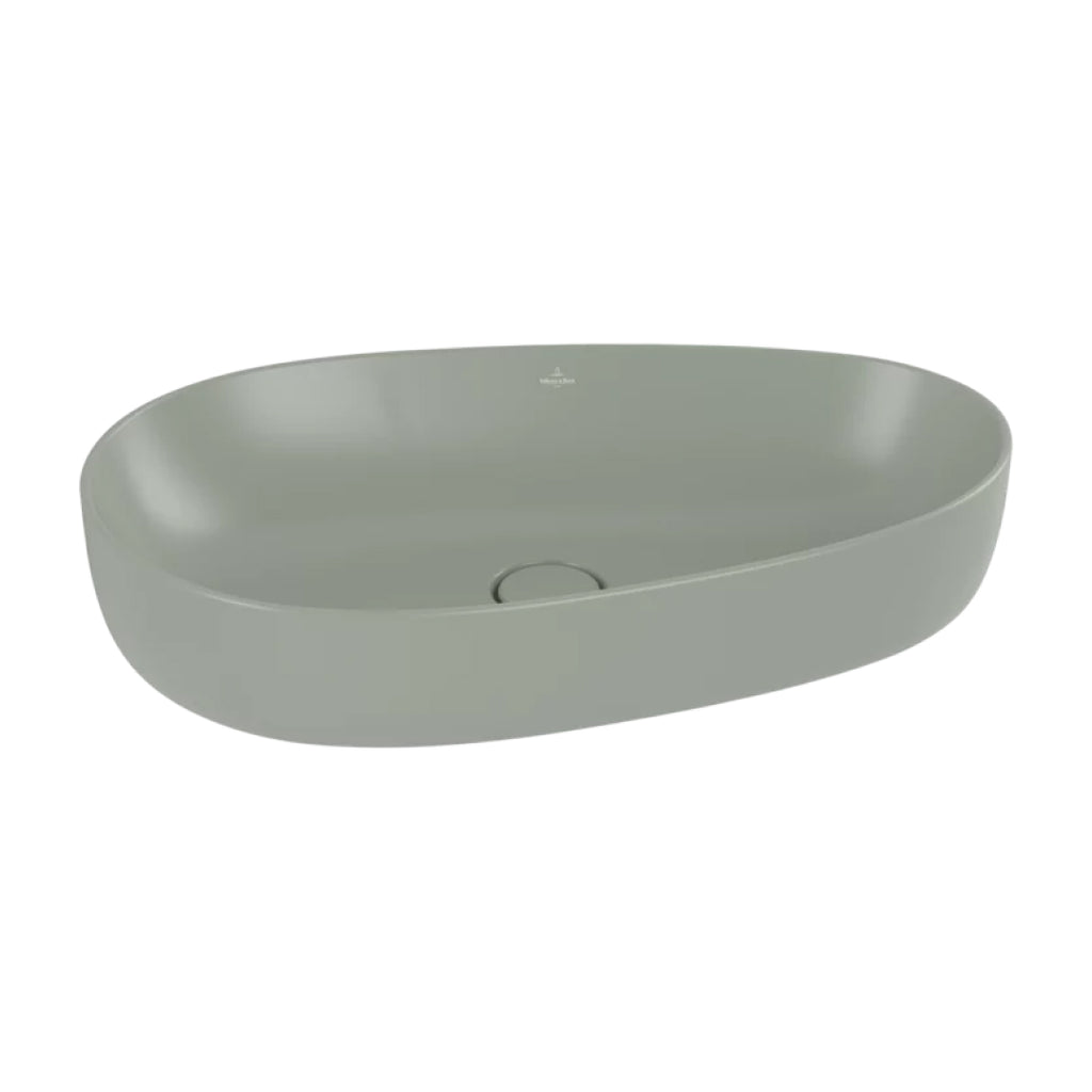 Villeroy & Boch Antao 650 Above Counter CeramicPlus Basin - Morning Green