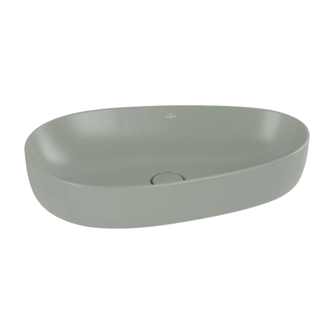 Villeroy & Boch Antao 650 Above Counter CeramicPlus Basin - Morning Green