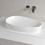 Villeroy & Boch Antao 650 Above Counter CeramicPlus Basin - Stone White
