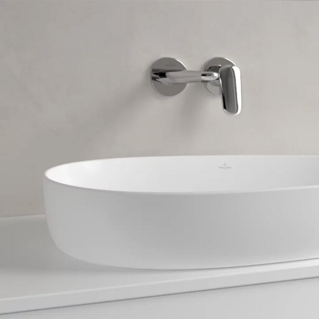 Villeroy & Boch Antao 650 Above Counter CeramicPlus Basin - Stone White