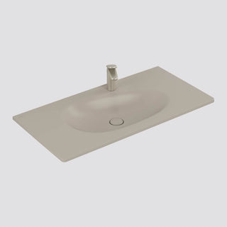 Villeroy & Boch Antao 1000 Wall Basin - 1 Tap Hole Almond - 4A76A2AMB
