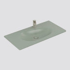 Villeroy & Boch Antao 1000 Wall Basin - 1 Tap Hole Morning Green - 4A76A2R8B