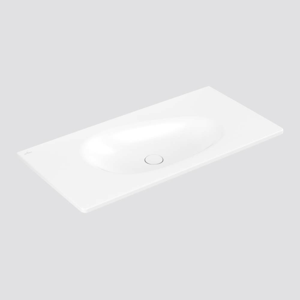 Villeroy & Boch Antao 1000 Wall Hung Basin CeramicPlus - Stone White 4A76A3RWB
