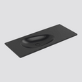 Villeroy & Boch Antao 1200 Wall Hung Basin CeramicPlus - Pure Black 4A77L3R7B