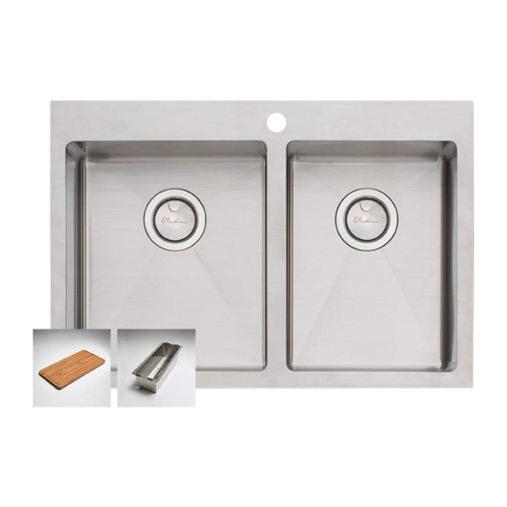 Oliveri Apollo 1 & 3/4 Bowl Sink - AP1426