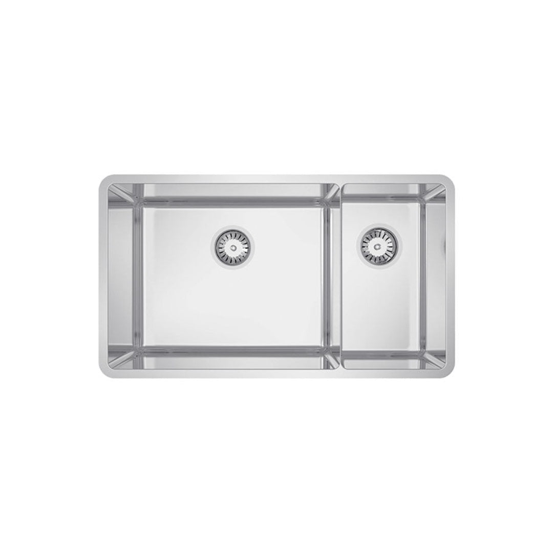 Abey Lucia 1 & 3/4 Bowl Sink - Includes Drainer, Waste & Chopping Board - LUA221
