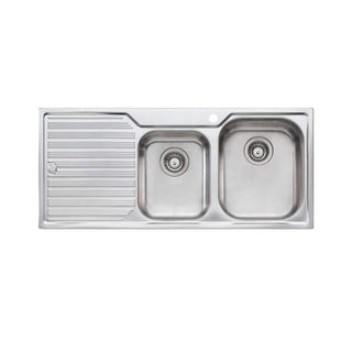 Oliveri Diaz 1 & 3/4 Bowl Sink With Drainer DZ112 - DZ112 1TH