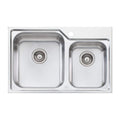 Oliveri Nu-Petite 1 & 3/4 Bowl Topmount Sink - NP615 - NP615 1TH