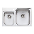 Oliveri Nu-Petite 1 & 3/4 Bowl Topmount Sink - NP615 - NP615 1TH