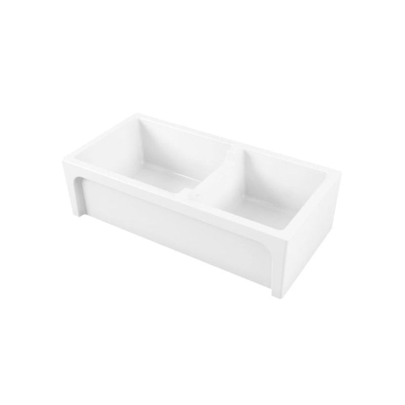 Abey Chambord Charles 1 & 3/4 Fireclay Sink - CHARLES-2W