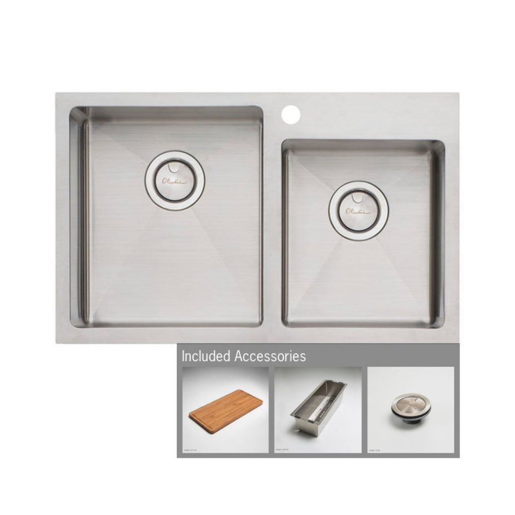 Oliveri Apollo 1 & 3/4 Inset Sink AP1415