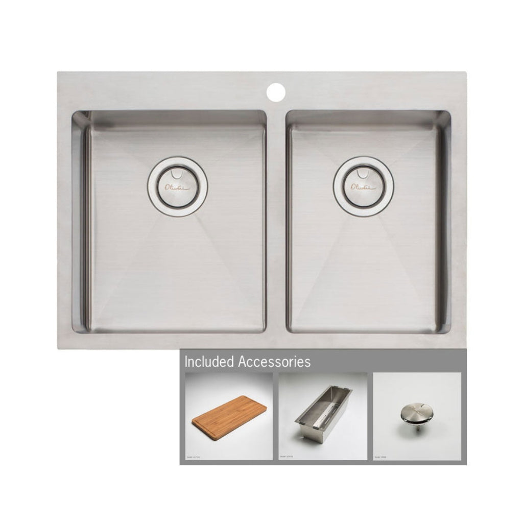 Oliveri Apollo 1 & 3/4 Inset Sink AP1425
