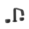 Armando Vicario Piazza 3 Piece Square Basin Tap - Black - 500520B
