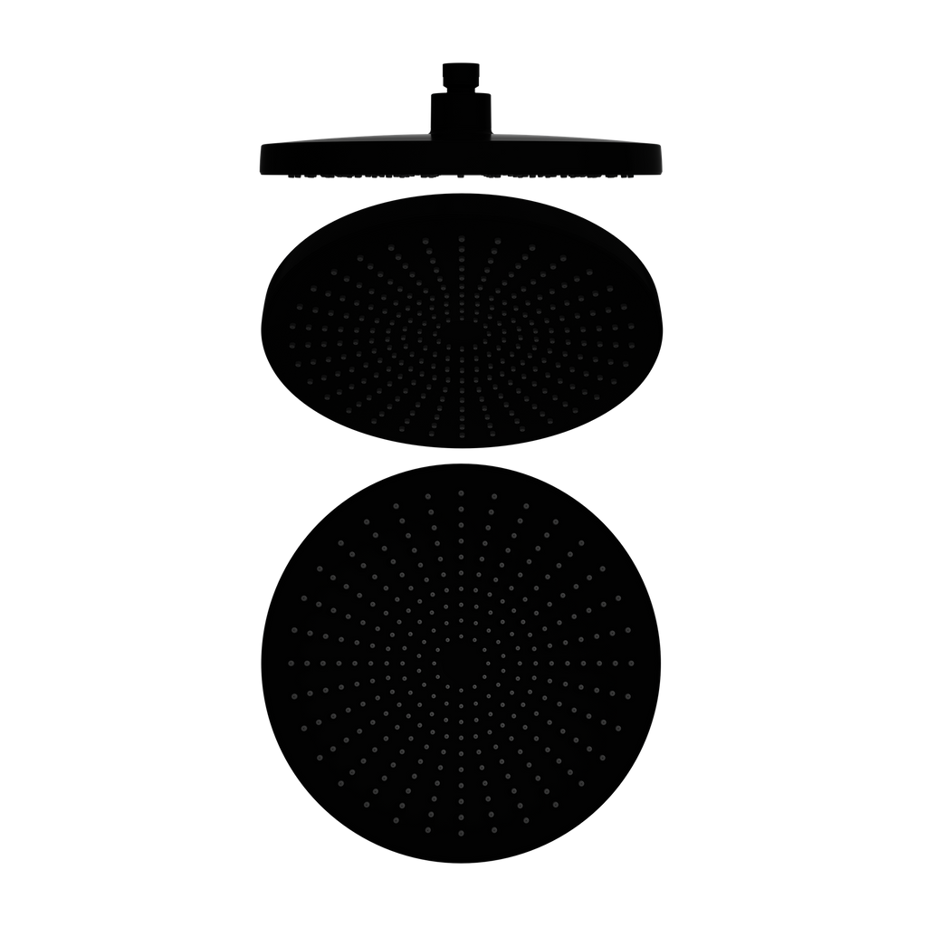 Nero Opal 250mm Shower Head - Matte Black - NR508079MB
