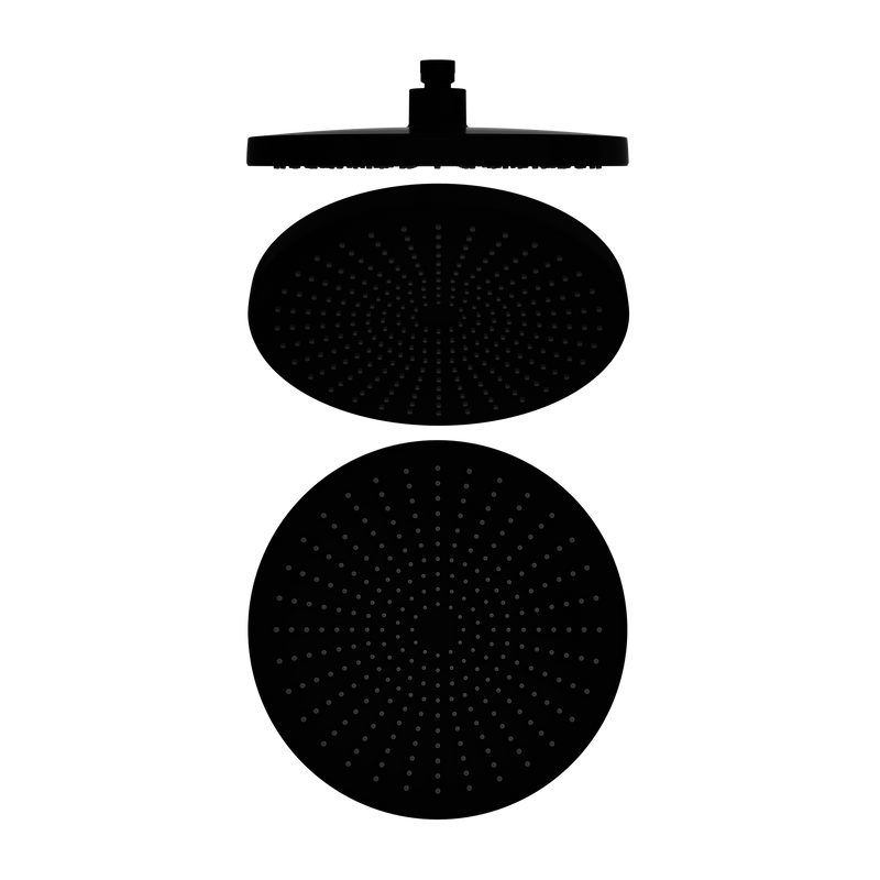 Nero Opal 250mm Shower Head - Matte Black