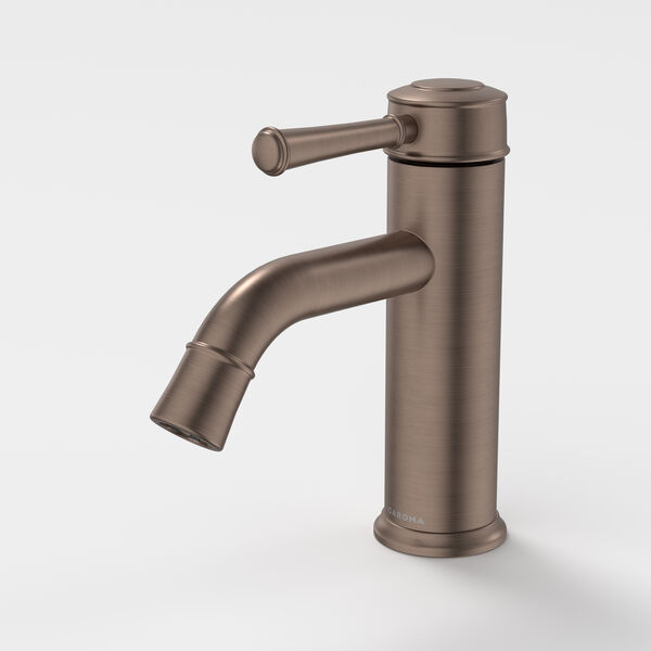 Caroma Riviere Basin Mixer - LF Brushed Bronze