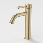 Caroma Riviere Mid-Tower Basin Mixer - LF Brushed Brass