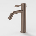 Caroma Riviere Mid-Tower Basin Mixer - LF Brushed Bronze