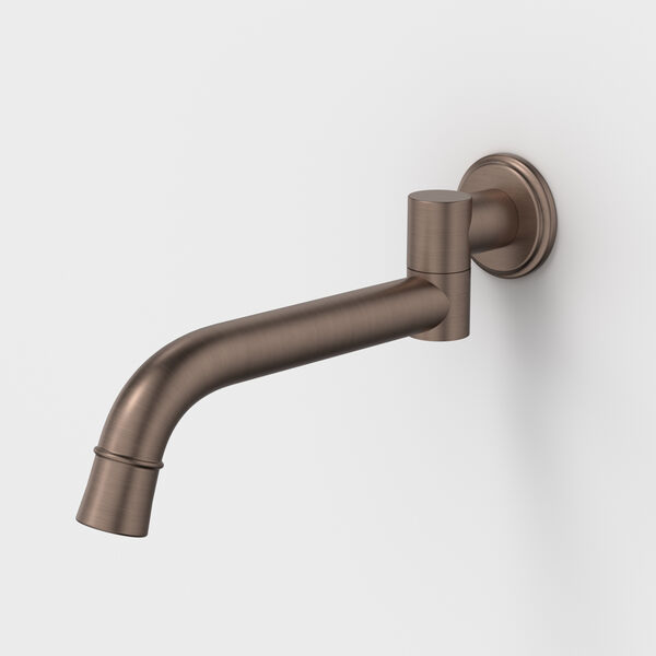Caroma Riviere 220mm Swivel Bath Outlet - Brushed Bronze