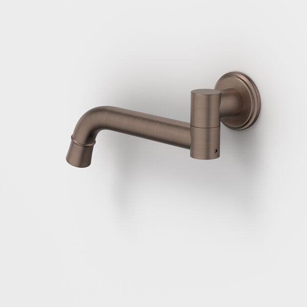 Caroma Riviere 220mm Swivel Bath Outlet - Brushed Bronze