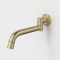Caroma Riviere 220mm Swivel Bath Outlet - Brushed Brass