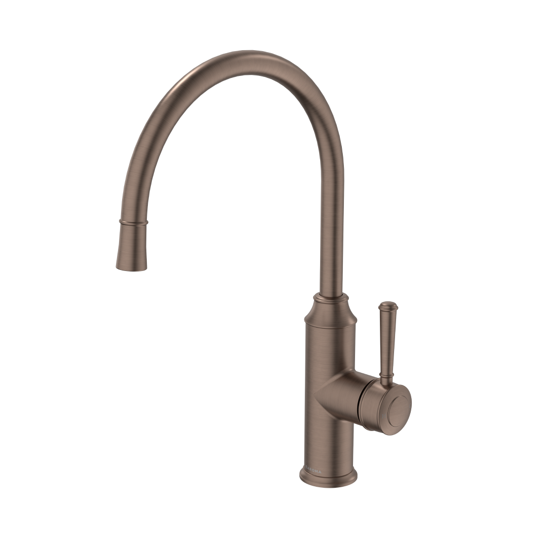 Caroma Riviere Sink Mixer - LF Brushed Bronze