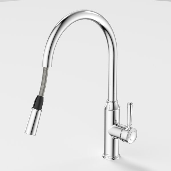 Caroma Riviere Pull Out Sink Mixer - LF Chrome