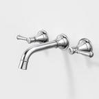 Caroma Riviere 175mm Wall Basin/Bath Tap Set - LF Chrome