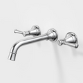 Caroma Riviere 210mm Wall Basin/Bath Tap Set - LF Chrome