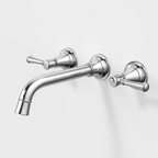 Caroma Riviere 210mm Wall Basin/Bath Tap Set - LF Chrome