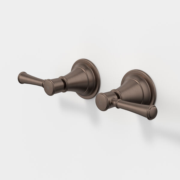 Caroma Riviere Wall Top Assembly Set - LF Brushed Bronze