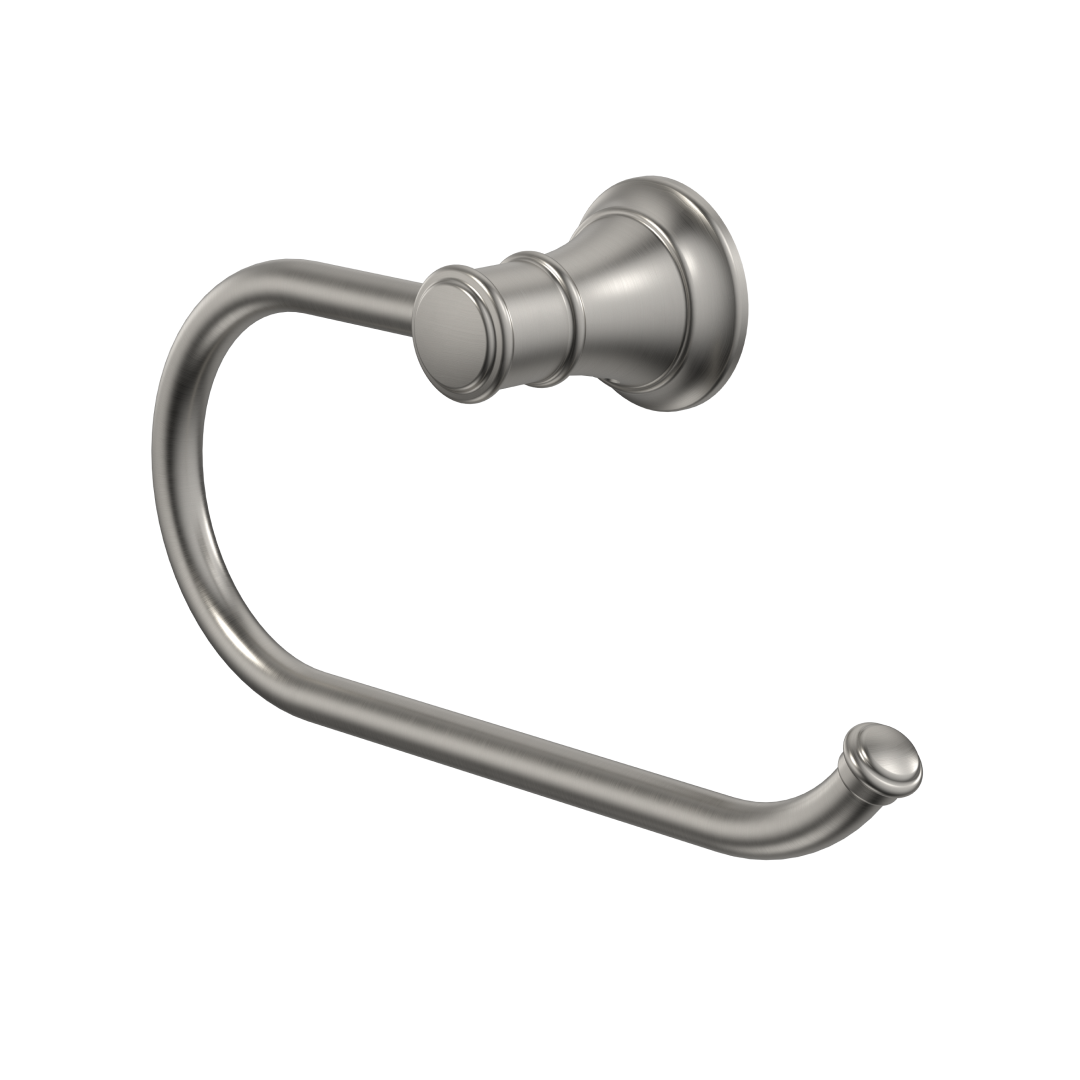 Caroma Riviere Toilet Roll Holder - Brushed Nickel