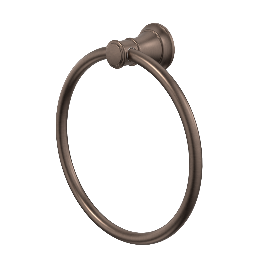 Caroma Riviere Towel Ring - Brushed Bronze