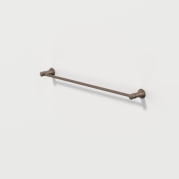 Caroma Riviere 600mm Single Towel Rail - Brushed Bronze