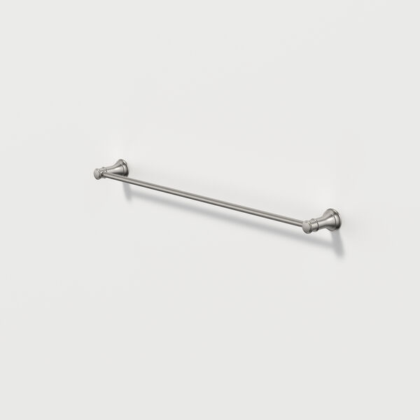 Caroma Riviere 600mm Single Towel Rail - Brushed Nickel
