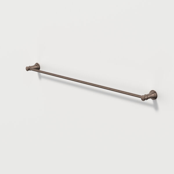 Caroma Riviere 800mm Single Towel Rail - Brushed Bronze