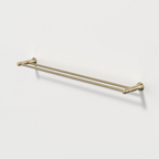 Caroma Riviere 800mm Double Towel Rail - Brushed Brass