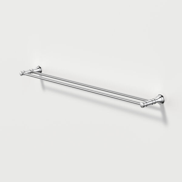 Caroma Riviere 800mm Double Towel Rail - Chrome