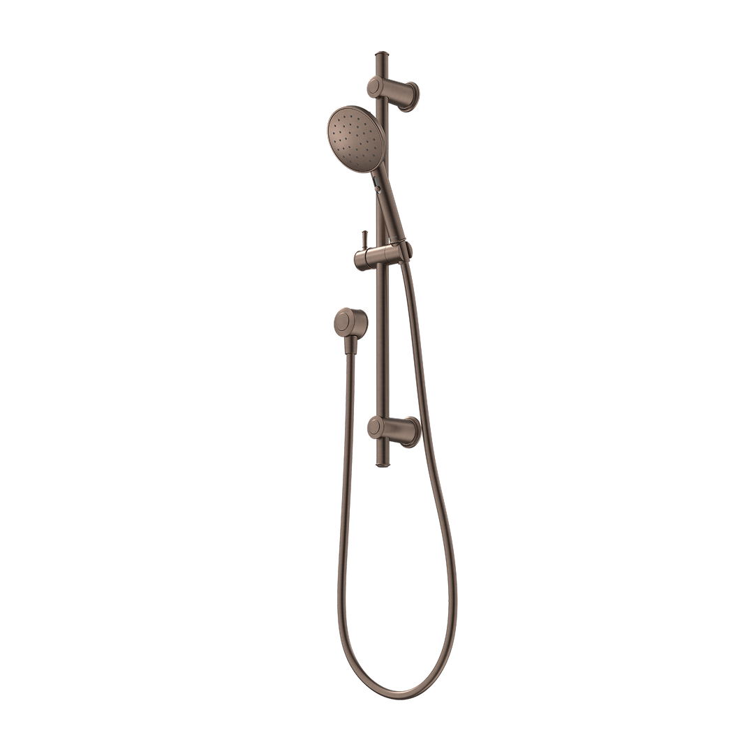 Caroma Riviere Rail Shower - Brushed Bronze
