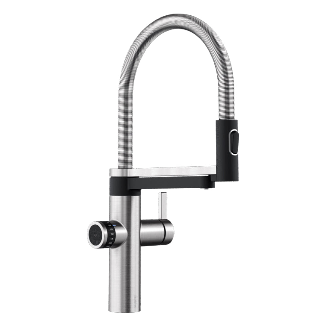 Blanco EVOL-S Pro 3-In-1 Hot, Cold & Filtered Mixer Tap Chrome - 527452 (Filter Sold Separately)