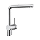 Blanco LINUS-S Pull-Out Kitchen Sink Mixer - PVD Steel - 526785