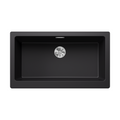 Blanco Vintera XL 9-UF Silgranit Undermount Kitchen Sink - Black 527521