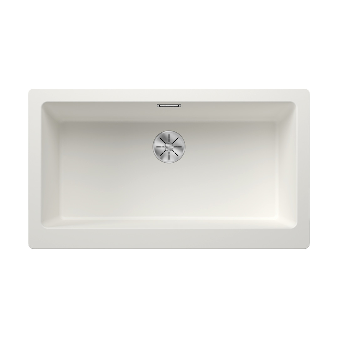 Blanco Vintera XL 9-UF Silgranit Undermount Kitchen Sink - White 52752 ...
