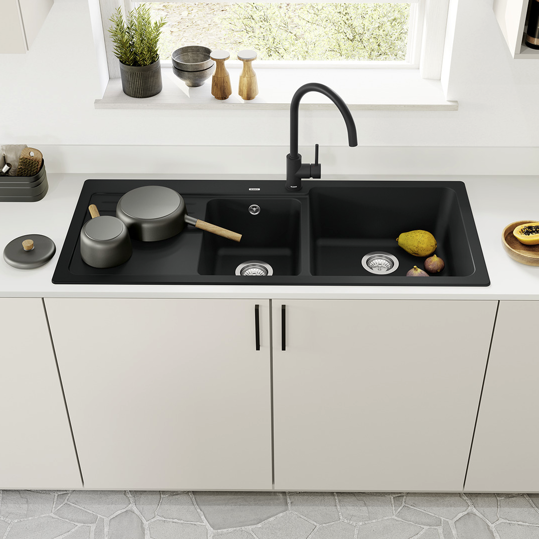 Blanco MIDAXLB Sink Mixer Matte Black - 527524