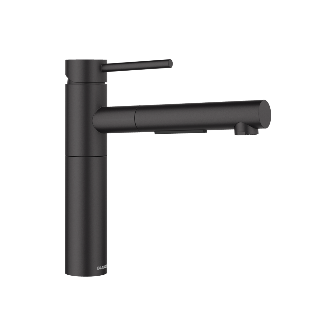 Blanco Atla-S II Single Lever Pull-Out Sink Mixer - Black 527579