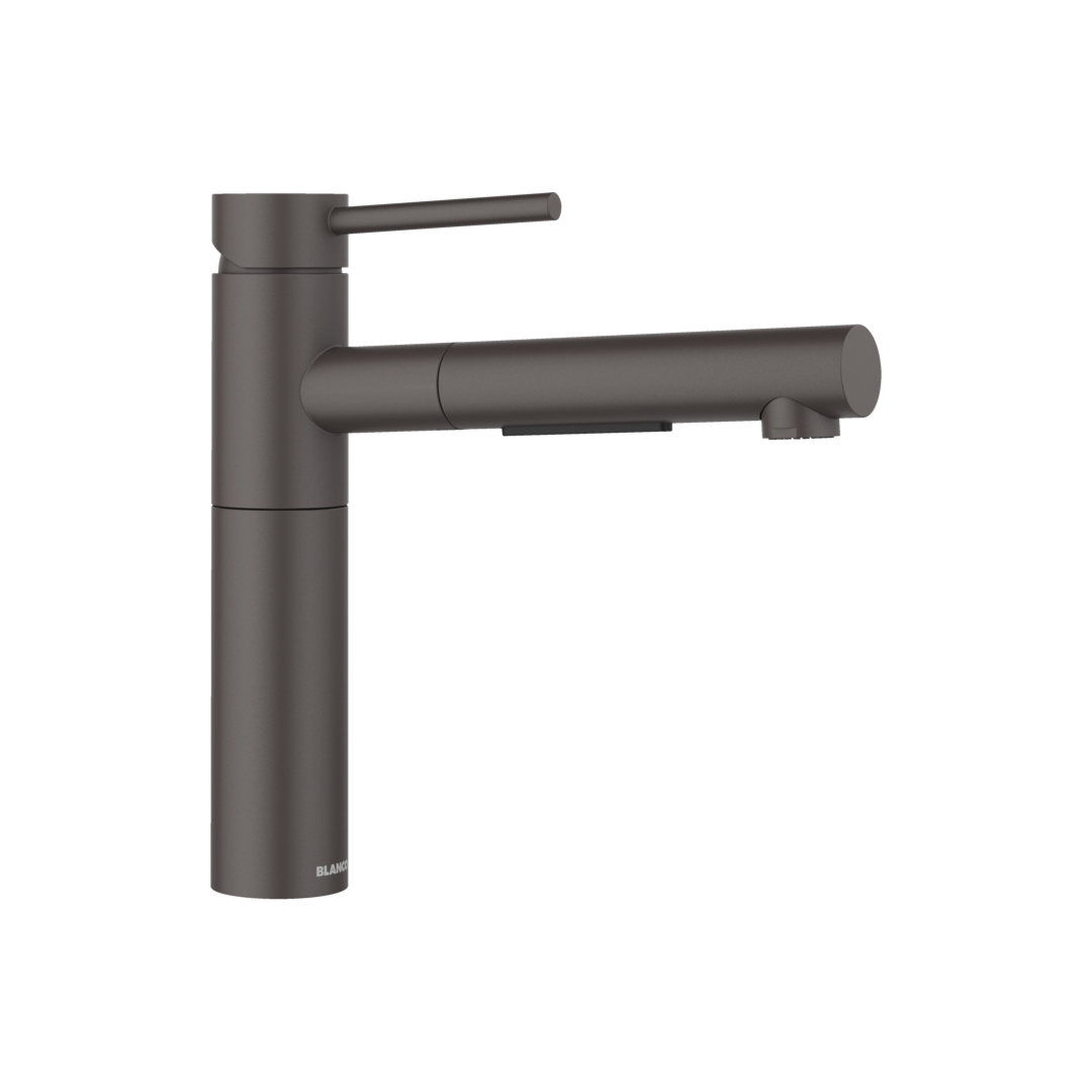 Blanco Atla-S II Single Lever Pull-Out Sink Mixer - Rock Grey 527581